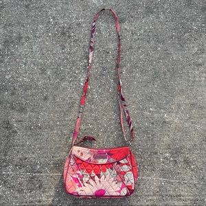 Vera Bradley Pink Floral Crossbody Bag